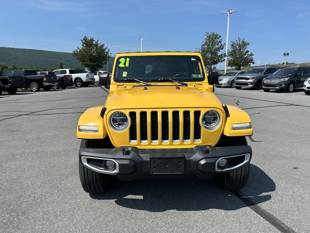 Used 2021 Jeep Wrangler 4xe Sahara SUV