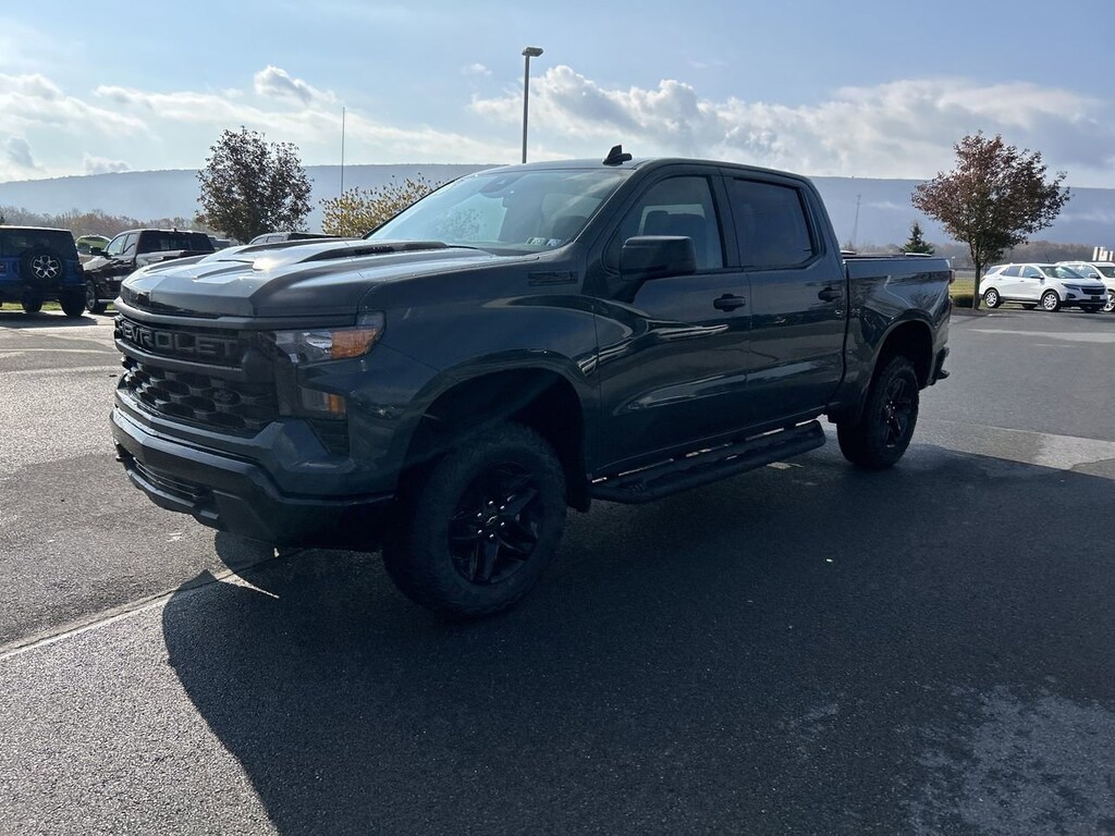 New 2026 Chevrolet Silverado 1500 Custom Trail Boss Truck Crew Cab