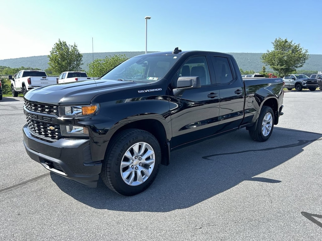 Used 2021 Chevrolet Silverado 1500 Custom Truck Double Cab
