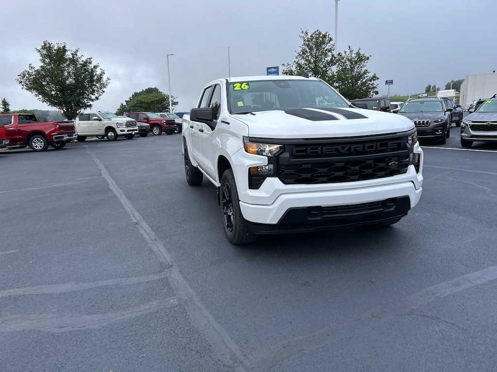 New 2026 Chevrolet Silverado 1500 Custom Truck Crew Cab