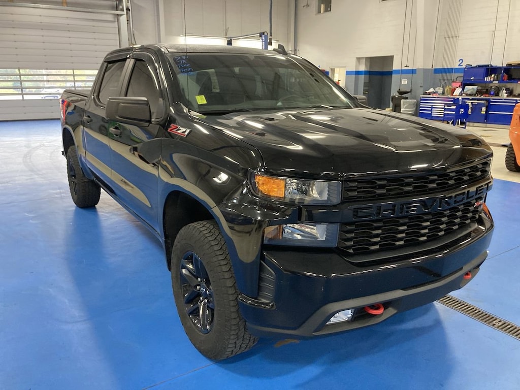 Used 2020 Chevrolet Silverado 1500 Silverado Custom Trail Boss Truck Crew Cab