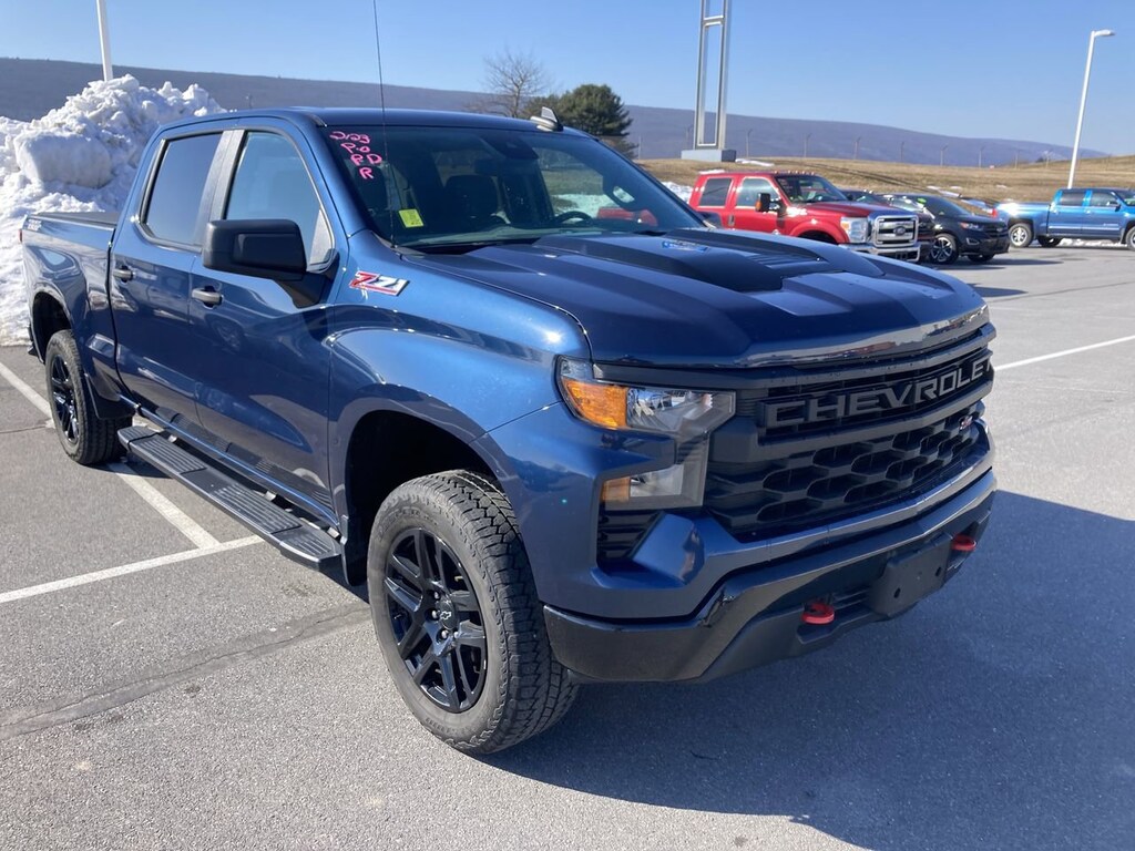 Used 2022 Chevrolet Silverado 1500 Custom Trail Boss Truck Crew Cab