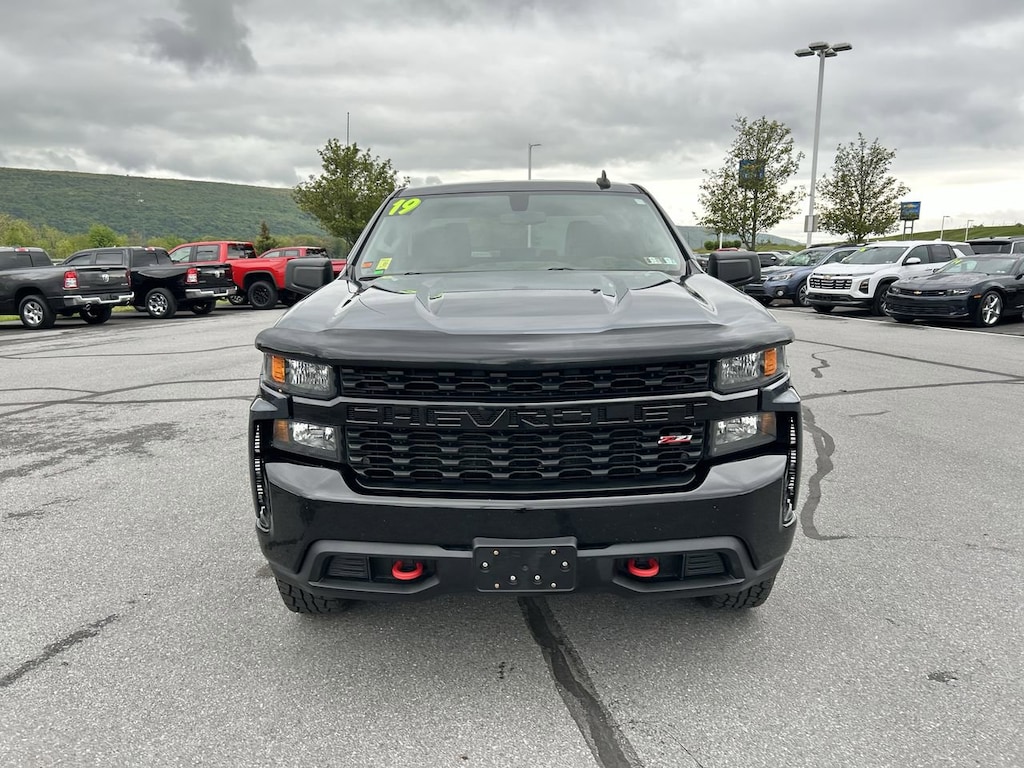 Used 2019 Chevrolet Silverado 1500 Silverado Custom Trail Boss Truck Double Cab