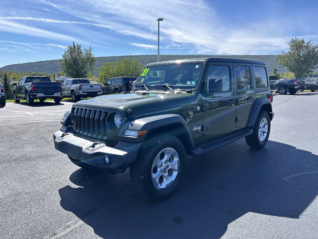 Used 2021 Jeep Wrangler Unlimited Sport SUV