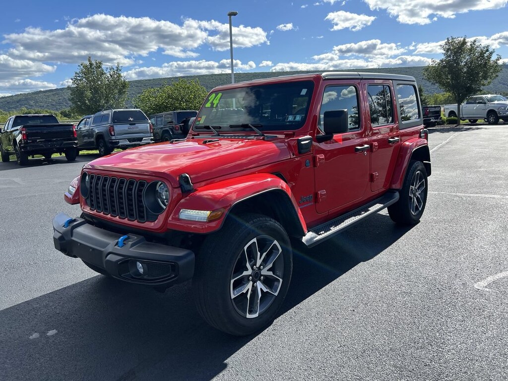 Used 2024 Jeep Wrangler 4xe Sport SUV