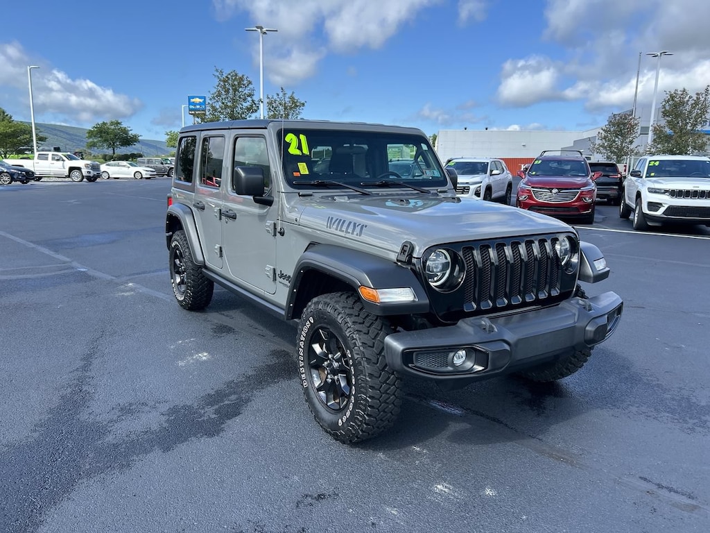 Used 2021 Jeep Wrangler Unlimited Sport SUV