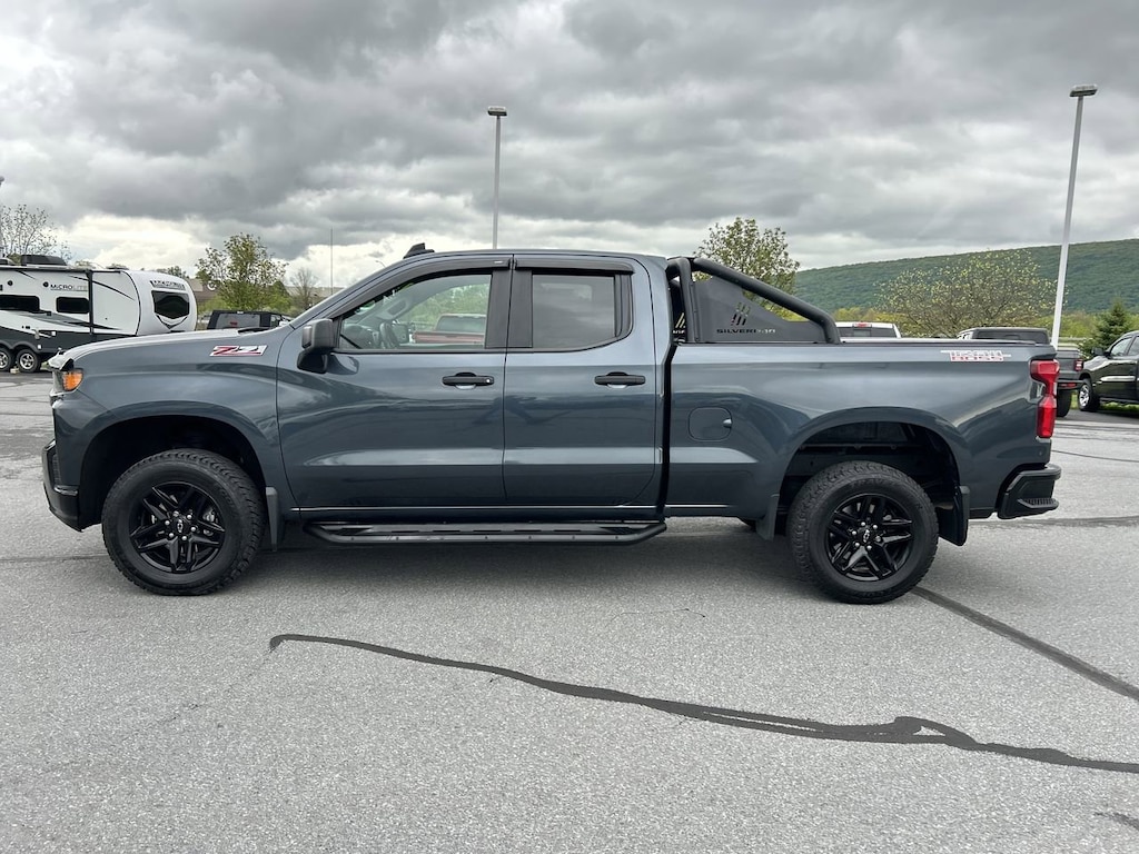 Used 2019 Chevrolet Silverado 1500 Silverado Custom Trail Boss Truck Double Cab