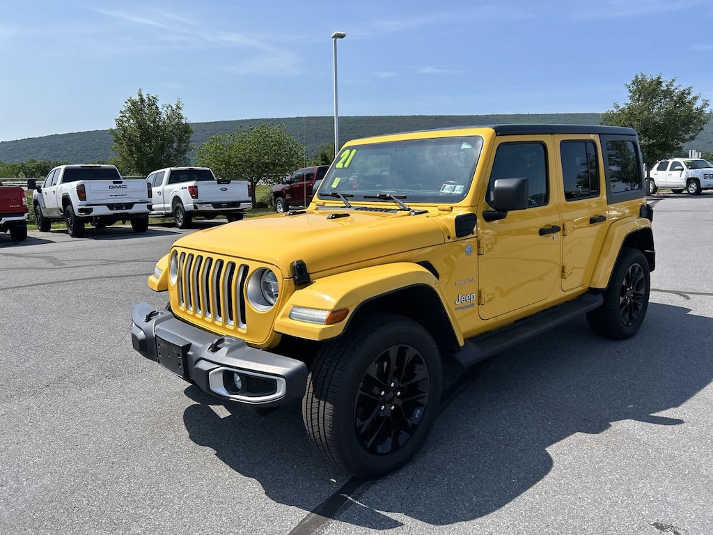 Used 2021 Jeep Wrangler 4xe Sahara SUV