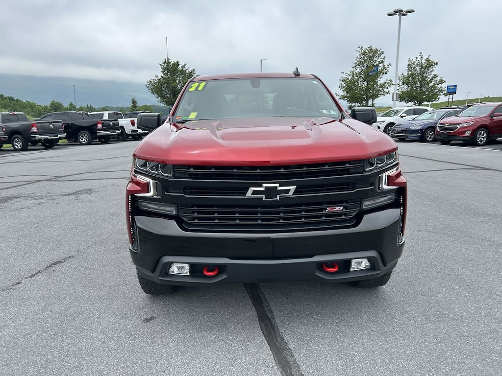 Used 2021 Chevrolet Silverado 1500 LT Trail Boss Truck Crew Cab