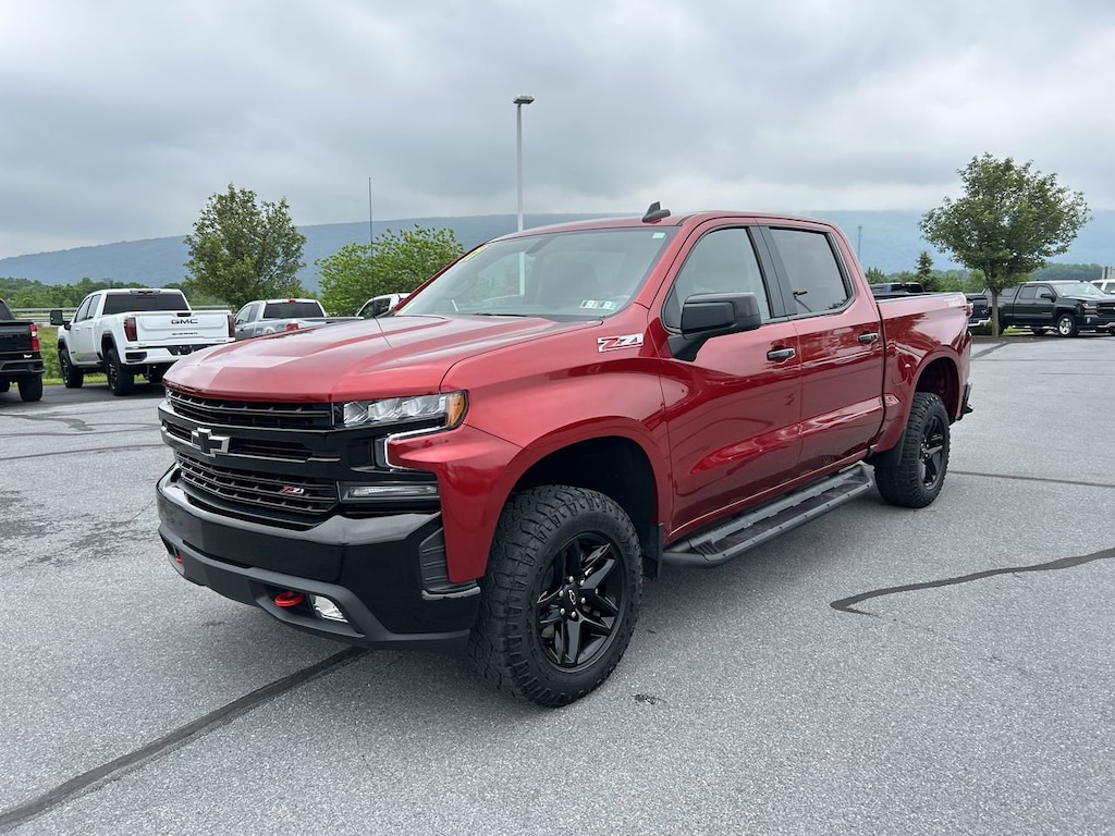Used 2021 Chevrolet Silverado 1500 LT Trail Boss Truck Crew Cab