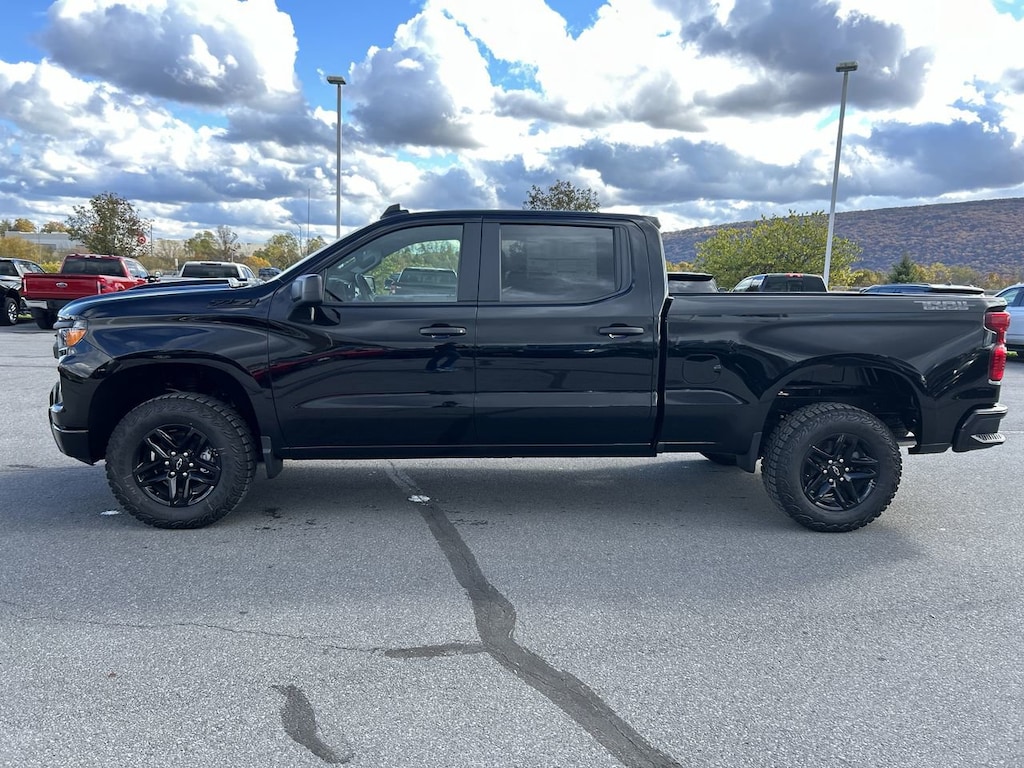 New 2026 Chevrolet Silverado 1500 Custom Trail Boss Truck Crew Cab