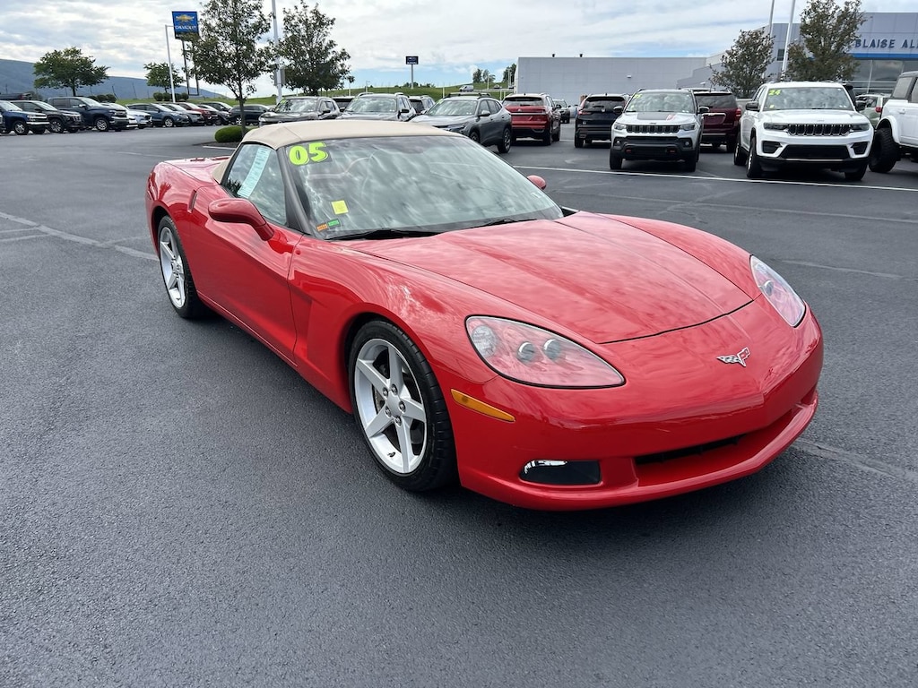 Used 2005 Chevrolet Corvette Base Convertible