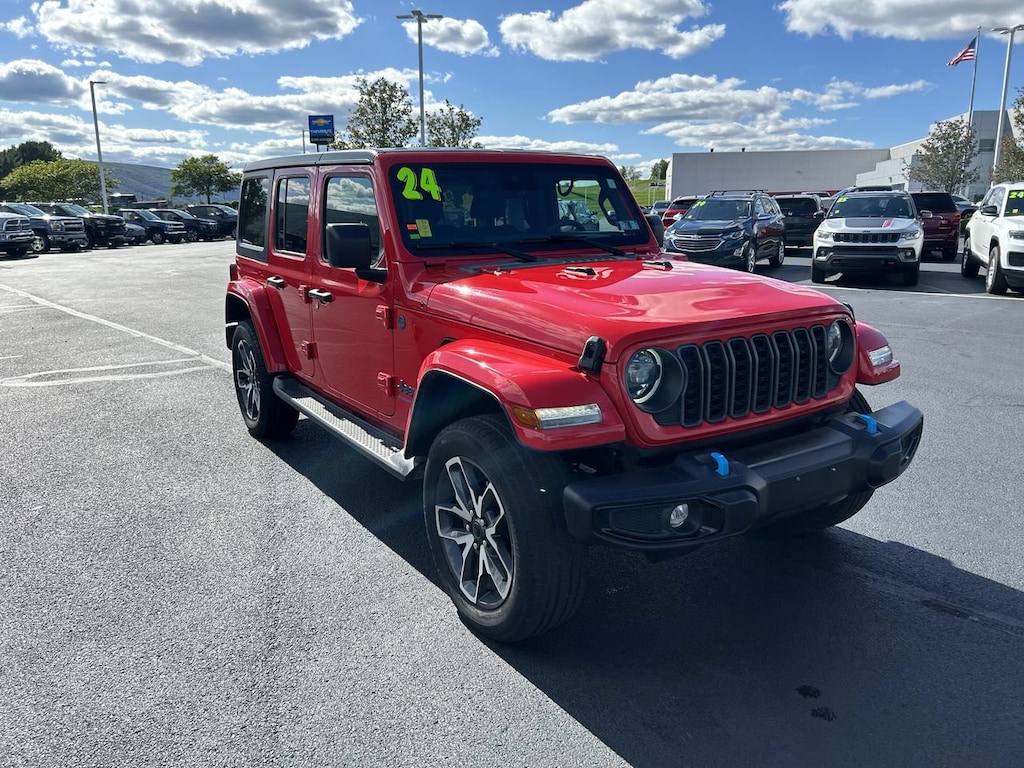 Used 2024 Jeep Wrangler 4xe Sport SUV