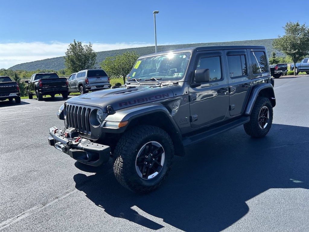 Used 2018 Jeep Wrangler Unlimited Rubicon 4x4 SUV