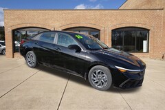 2026 Hyundai Elantra Hybrid Blue Sedan