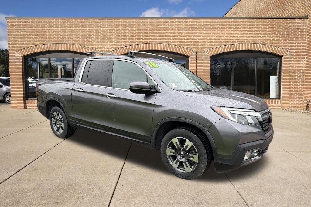 Used 2018 Honda Ridgeline RTL-E AWD Truck Crew Cab