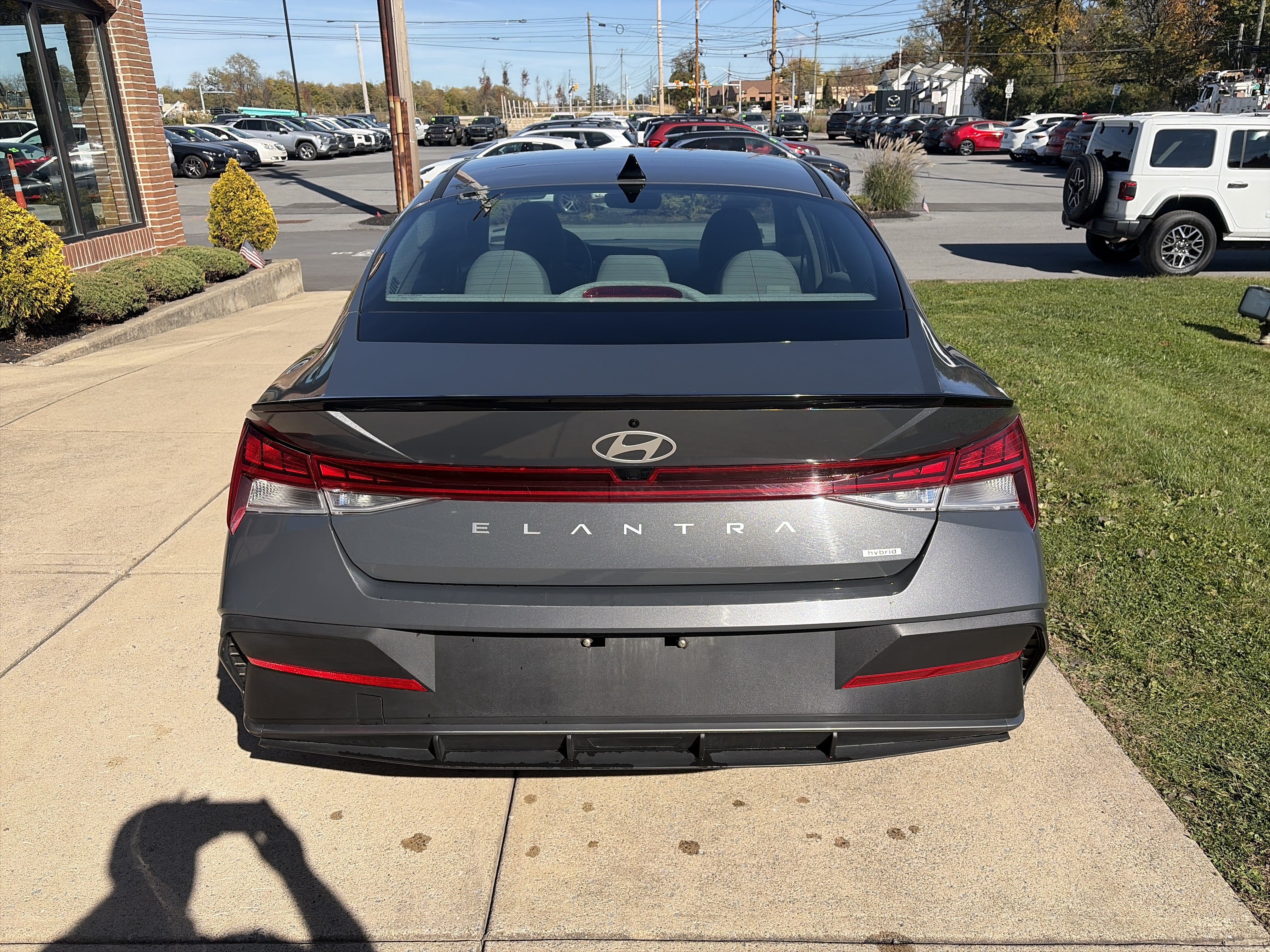 Certified 2025 Hyundai Elantra Hybrid SEL Sport Sedan