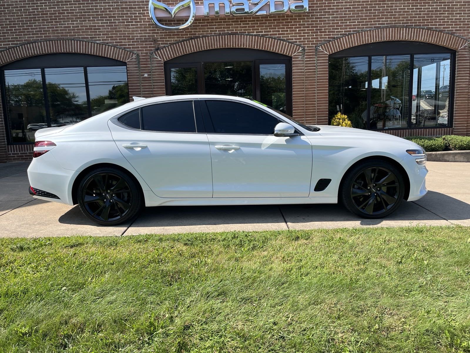 Used 2022 GENESIS G70 Standard with VIN KMTG54TEXNU081833 for sale in State College, PA