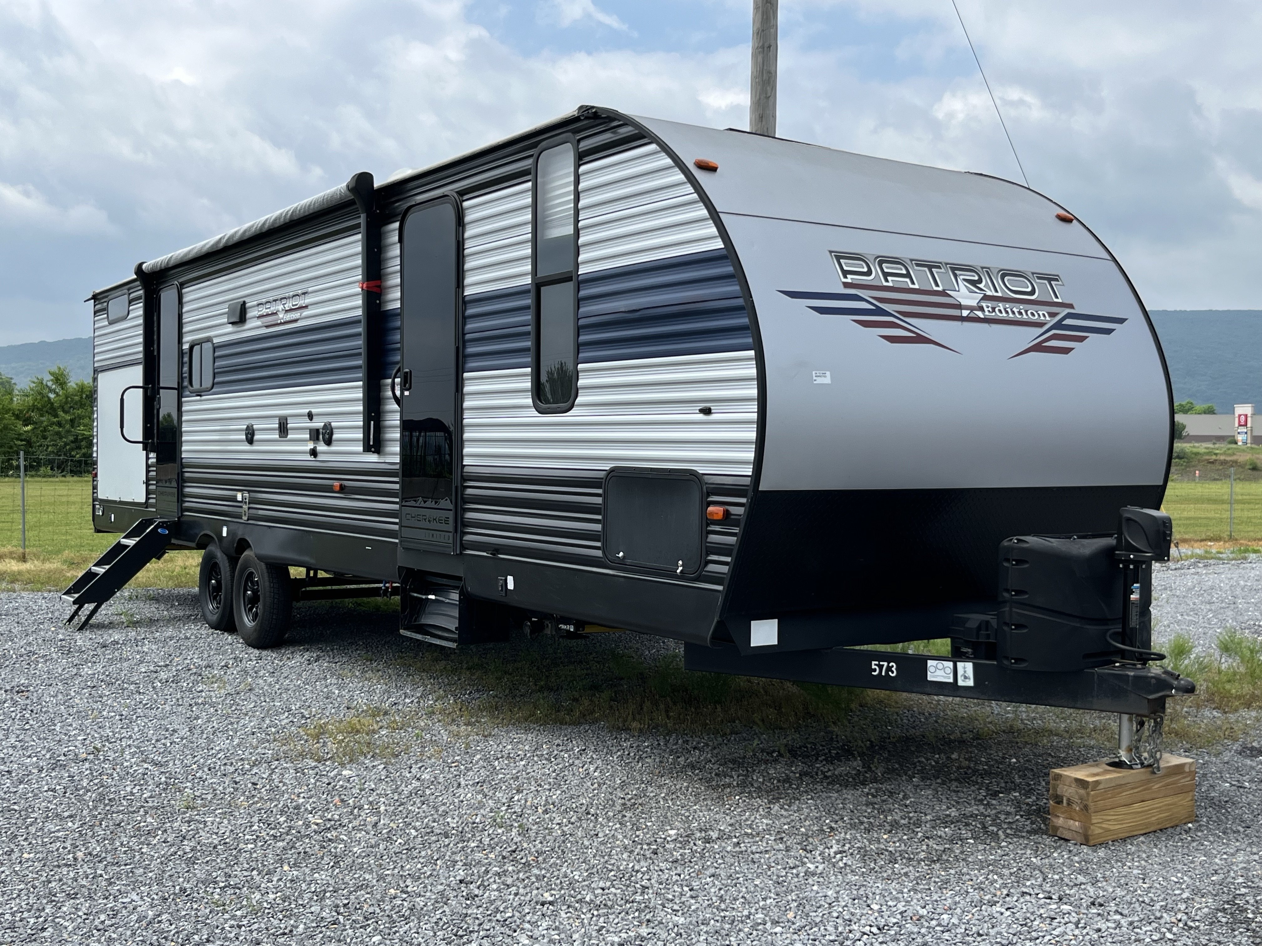 Used 2022 Forest River Cherokee Gray Wolf PATRIOT EDITION