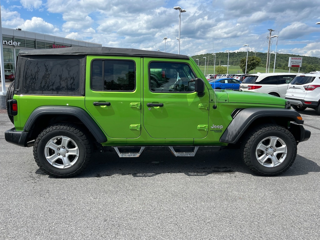 Used 2018 Jeep Wrangler Unlimited Sport 4x4 SUV