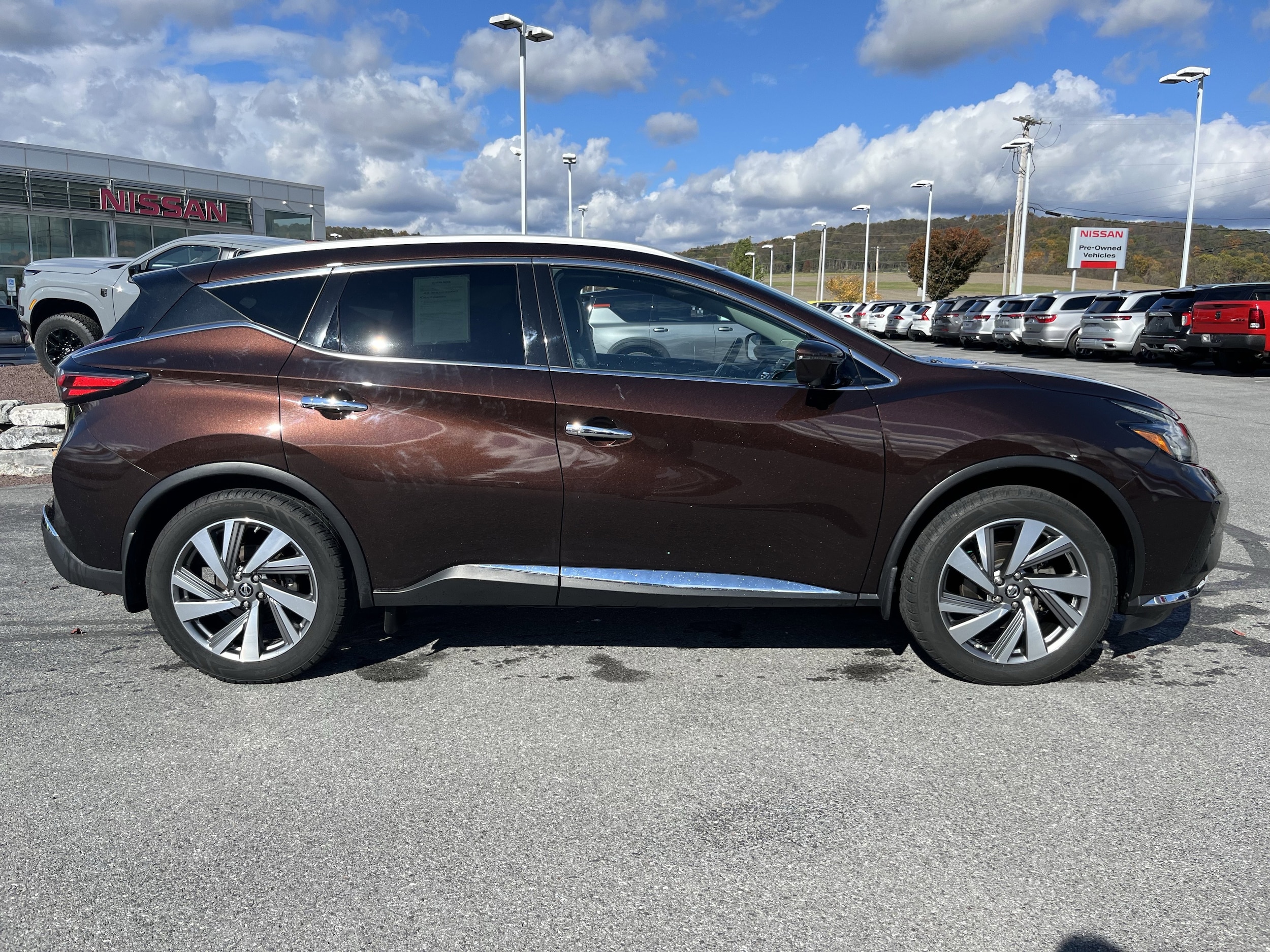 Used 2019 Nissan Murano SL with VIN 5N1AZ2MS1KN135023 for sale in Montoursville, PA