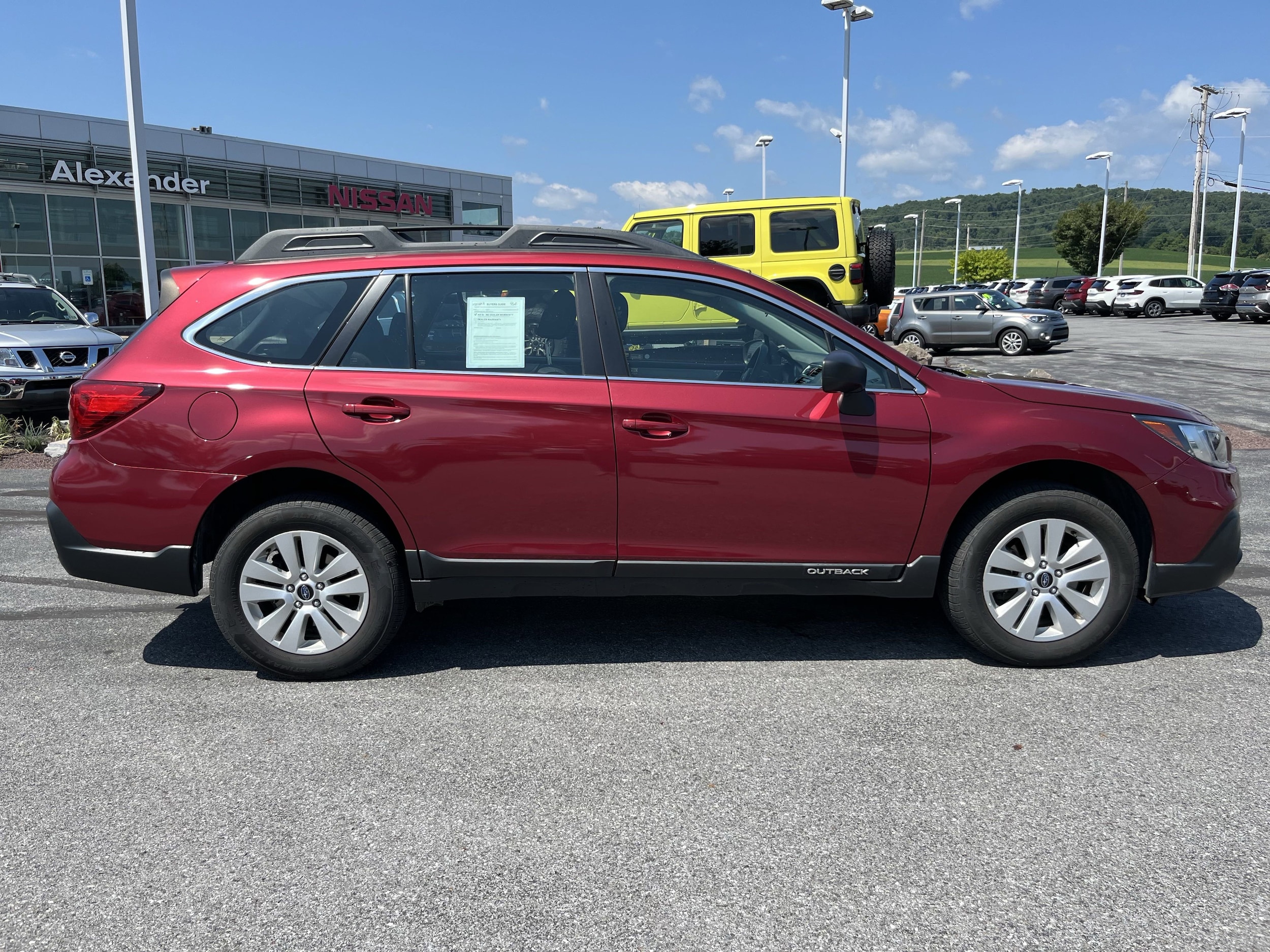 Used 2019 Subaru Outback Base with VIN 4S4BSABC0K3391356 for sale in Montoursville, PA