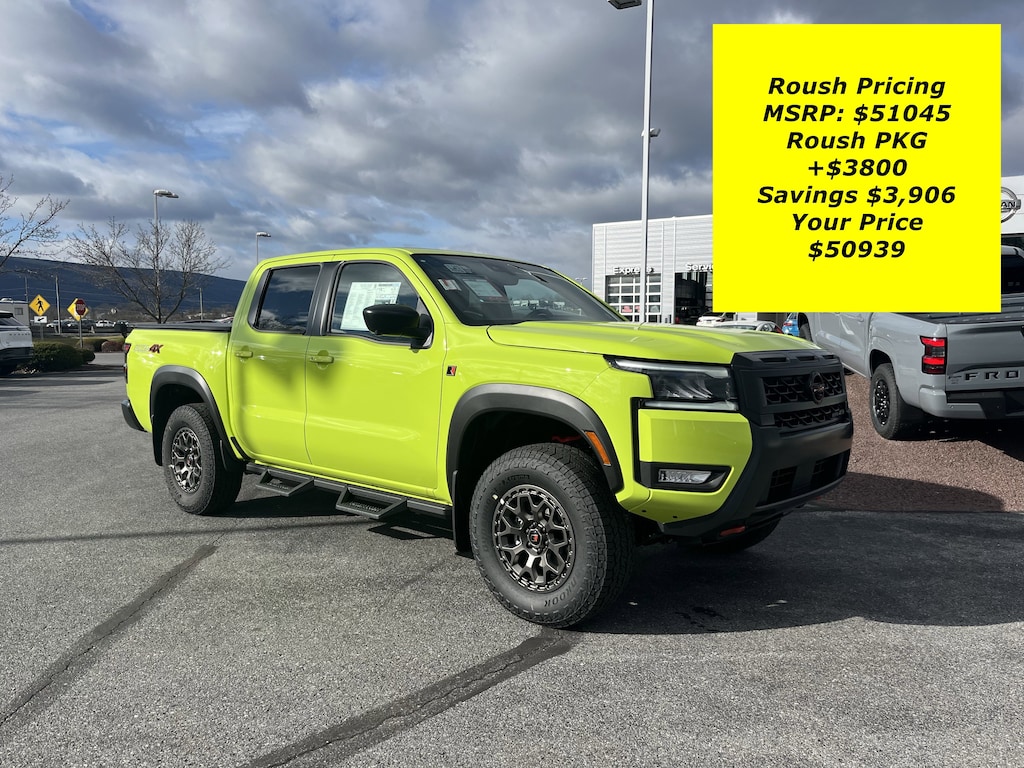 New 2026 Nissan Frontier PRO-4X w/R Package Truck Crew Cab