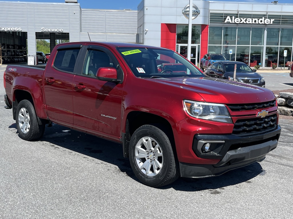 Used 2021 Chevrolet Colorado LT Truck Crew Cab