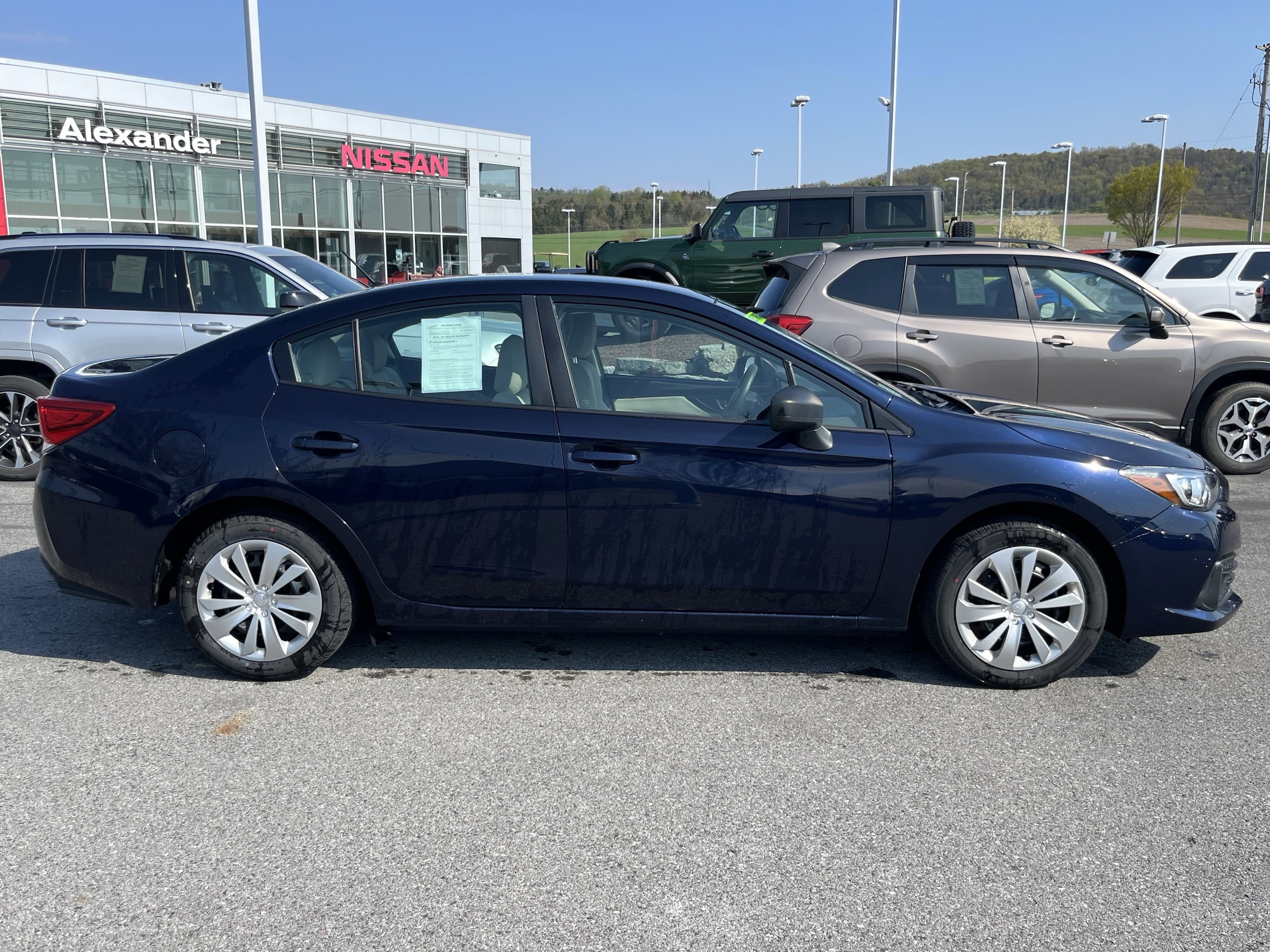 Used 2020 Subaru Impreza Base with VIN 4S3GKAB6XL3612614 for sale in Montoursville, PA
