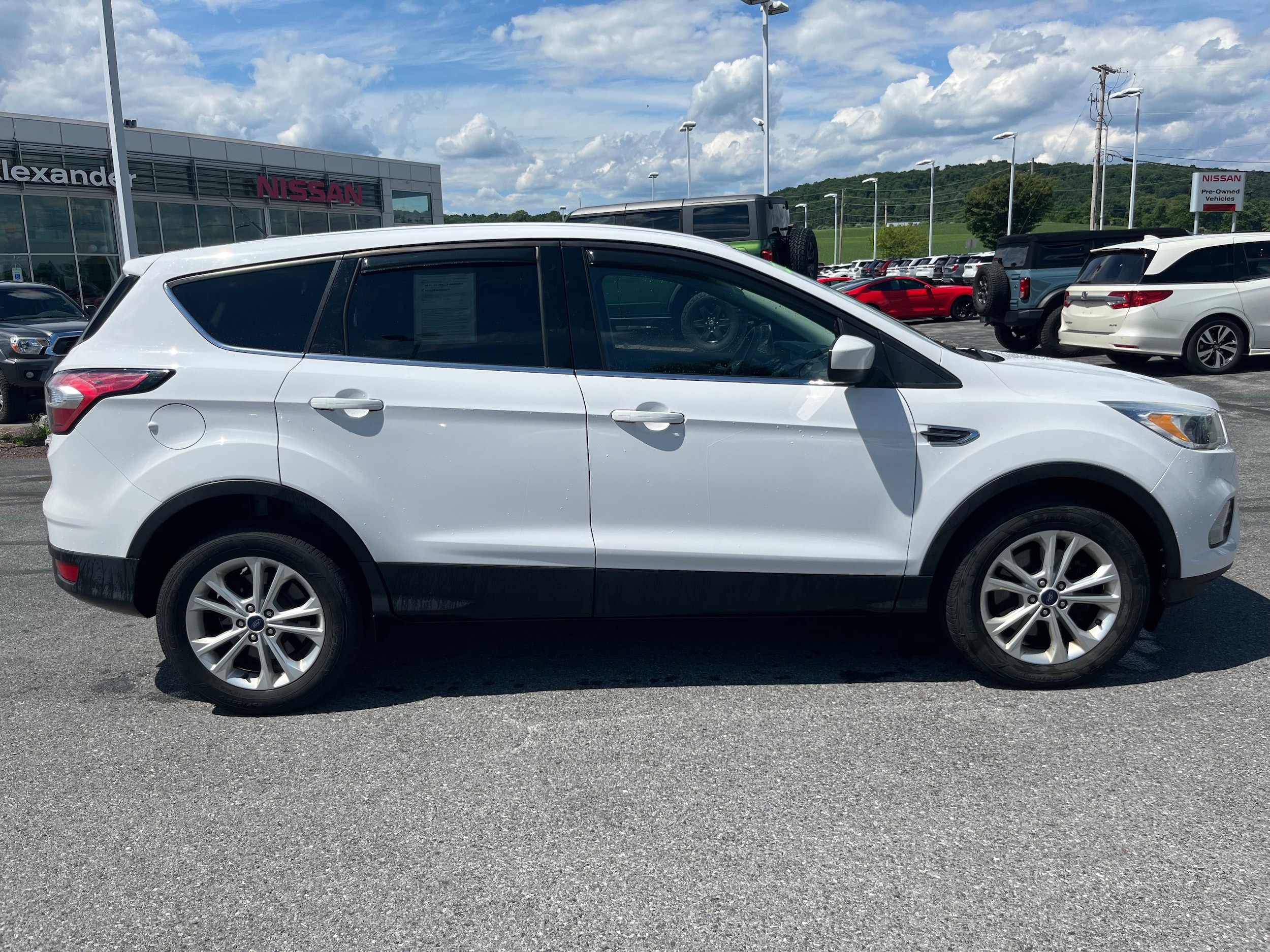 Used 2017 Ford Escape SE with VIN 1FMCU9GD1HUE42333 for sale in Montoursville, PA