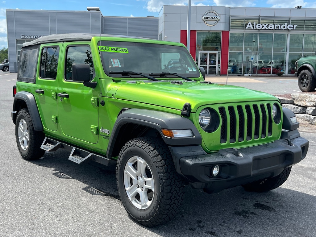 Used 2018 Jeep Wrangler Unlimited Sport 4x4 SUV