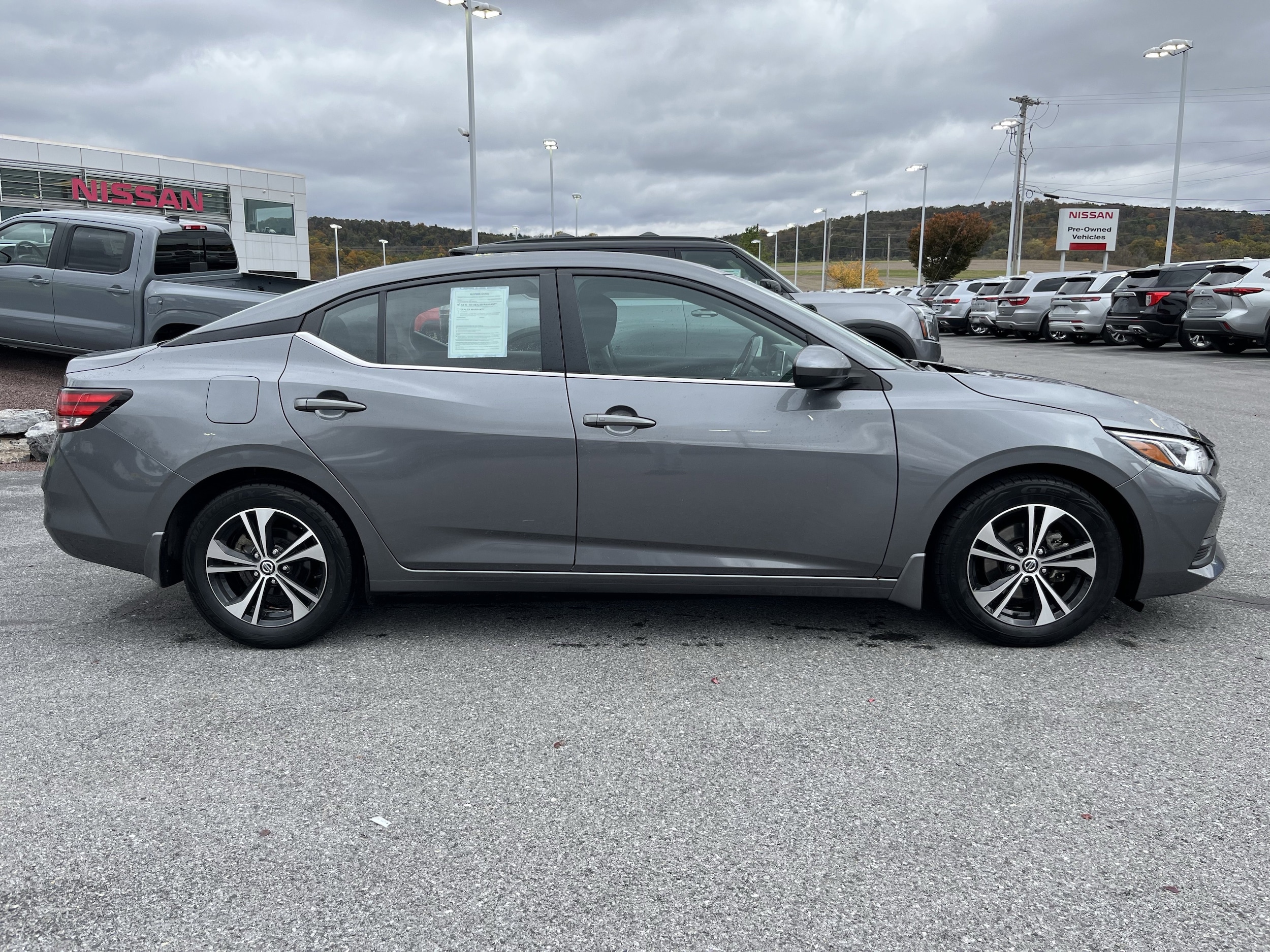 Used 2022 Nissan Sentra SV with VIN 3N1AB8CV8NY275717 for sale in Montoursville, PA