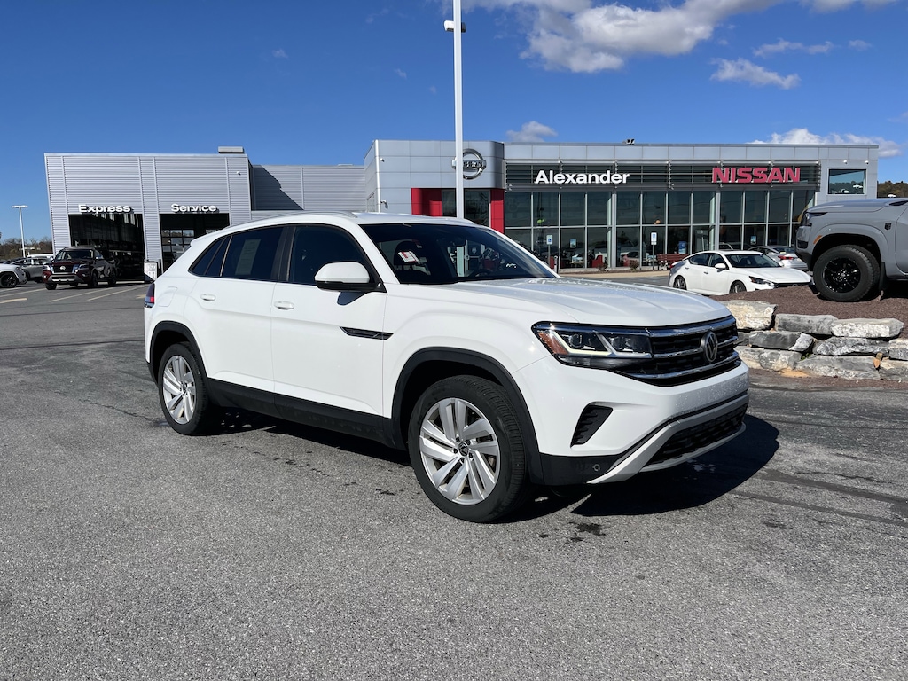 Used 2021 Volkswagen Atlas Cross Sport 3.6L V6 SE w/Technology SUV
