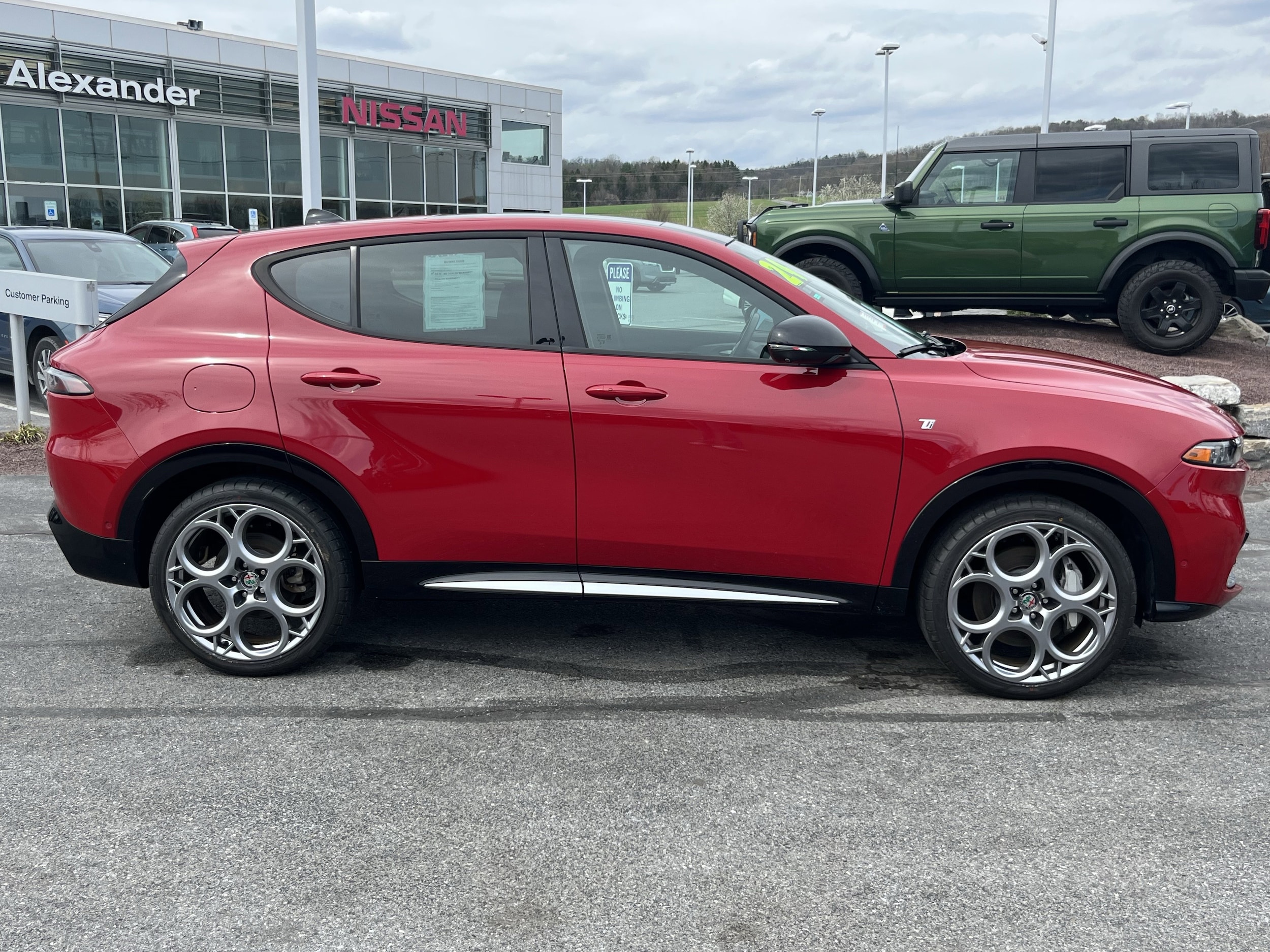 Used 2024 Alfa Romeo Tonale TI with VIN ZASPATCW3R3048511 for sale in Montoursville, PA
