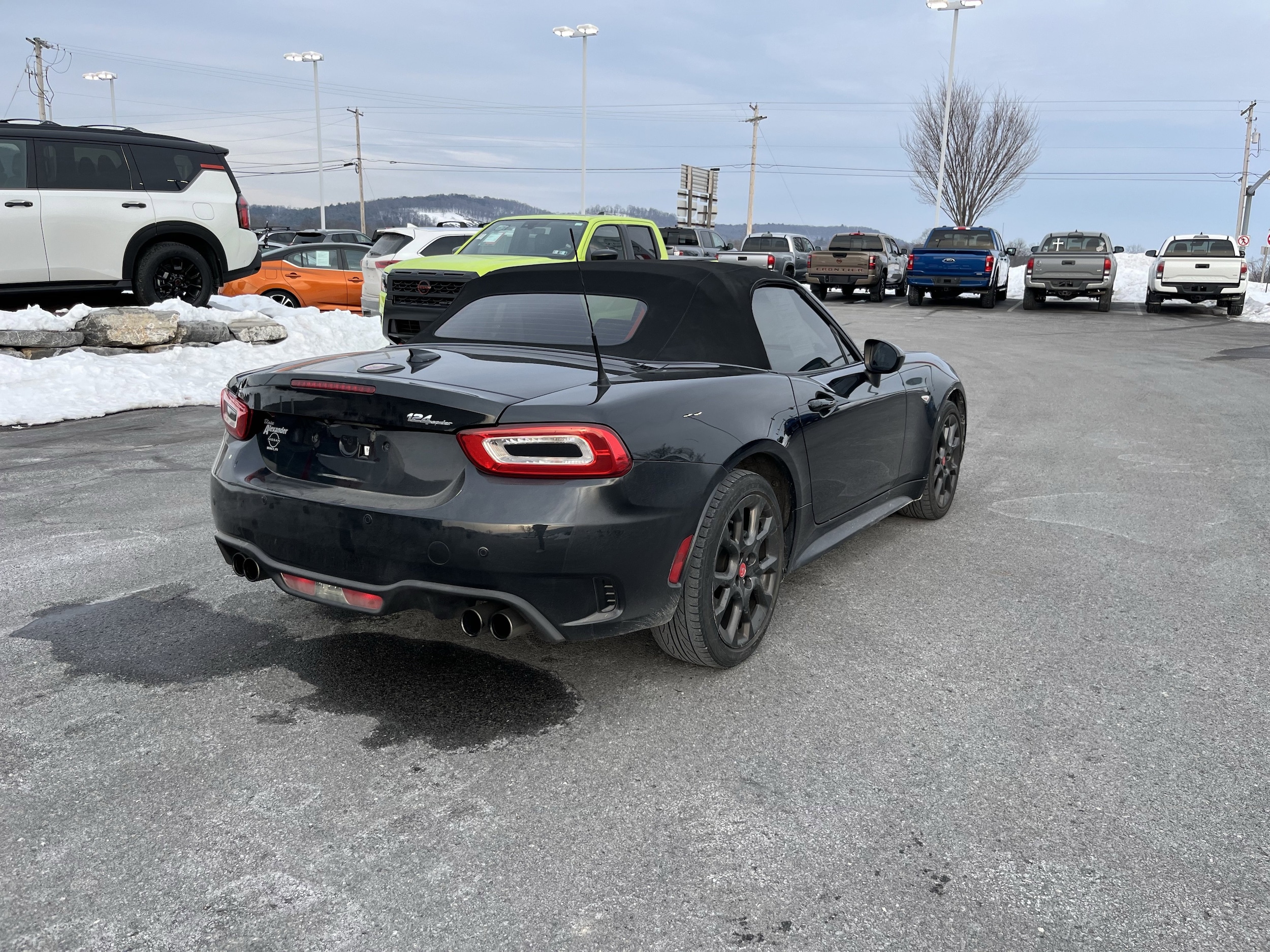 Used 2017 FIAT 124 Spider Abarth with VIN JC1NFAEK5H0128103 for sale in Montoursville, PA