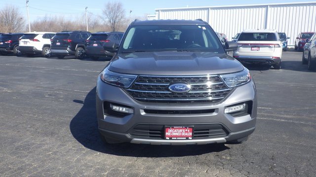 Used 2022 Ford Explorer XLT with VIN 1FMSK8DH9NGA24891 for sale in Decatur, IL