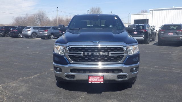 Used 2022 RAM Ram 1500 Pickup Big Horn/Lone Star with VIN 1C6SRFBT4NN188676 for sale in Decatur, IL