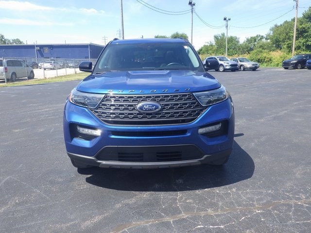 Used 2022 Ford Explorer XLT with VIN 1FMSK8DHXNGA89913 for sale in Decatur, IL