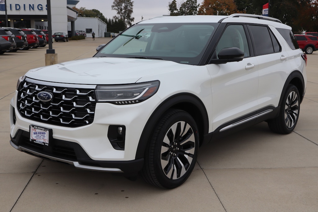 New 2026 Ford Explorer Platinum SUV