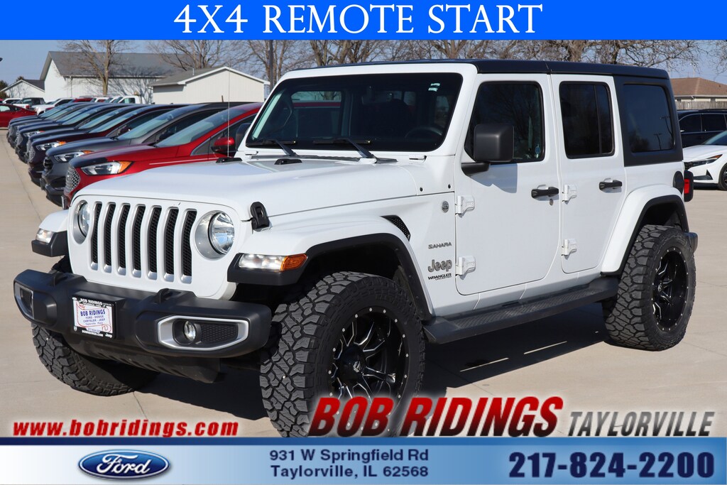 Used 2018 Jeep Wrangler Unlimited Sahara SUV
