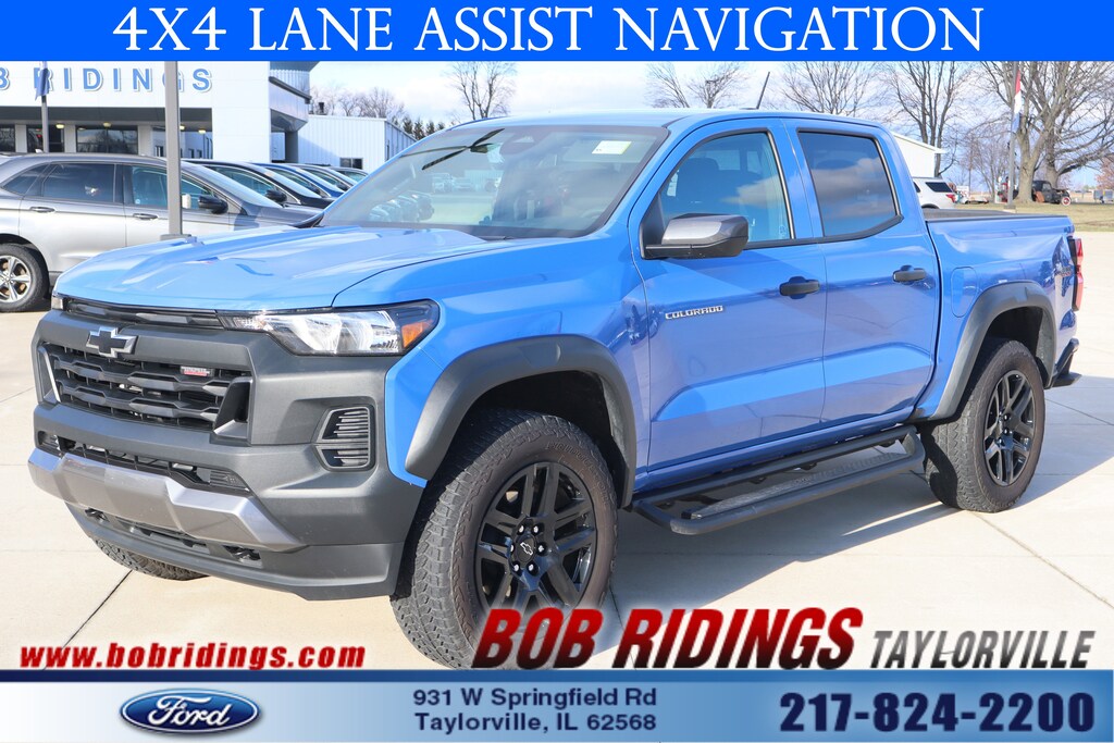 Used 2025 Chevrolet Colorado 4WD Trail Boss Truck Crew Cab