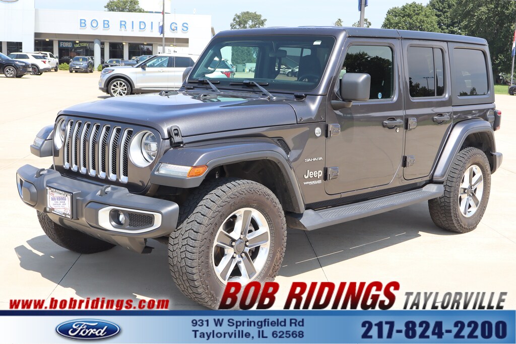 Used 2021 Jeep Wrangler Unlimited Sahara SUV