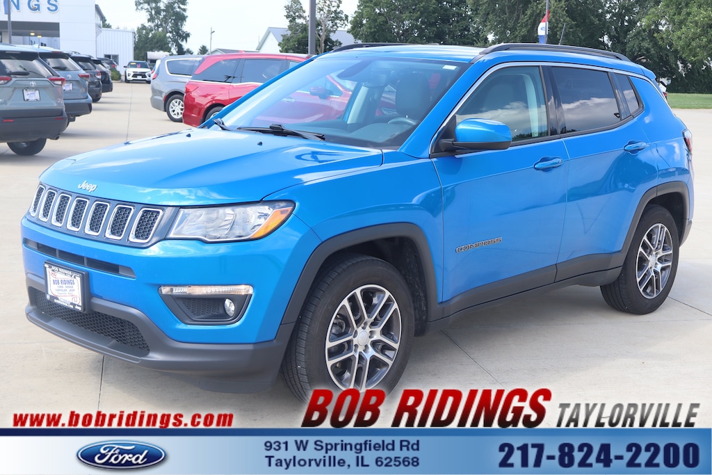Used 2020 Jeep Compass Latitude w/Sun/Wheel Pkg SUV