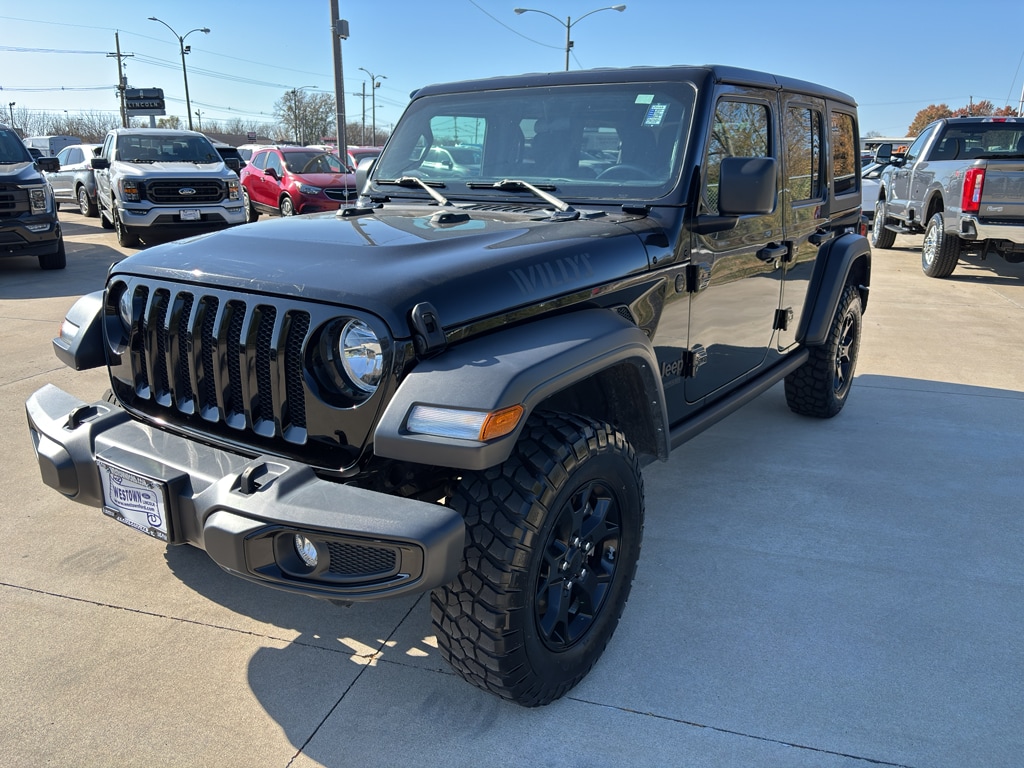 Used 2021 Jeep Wrangler Unlimited Willys Sport SUV