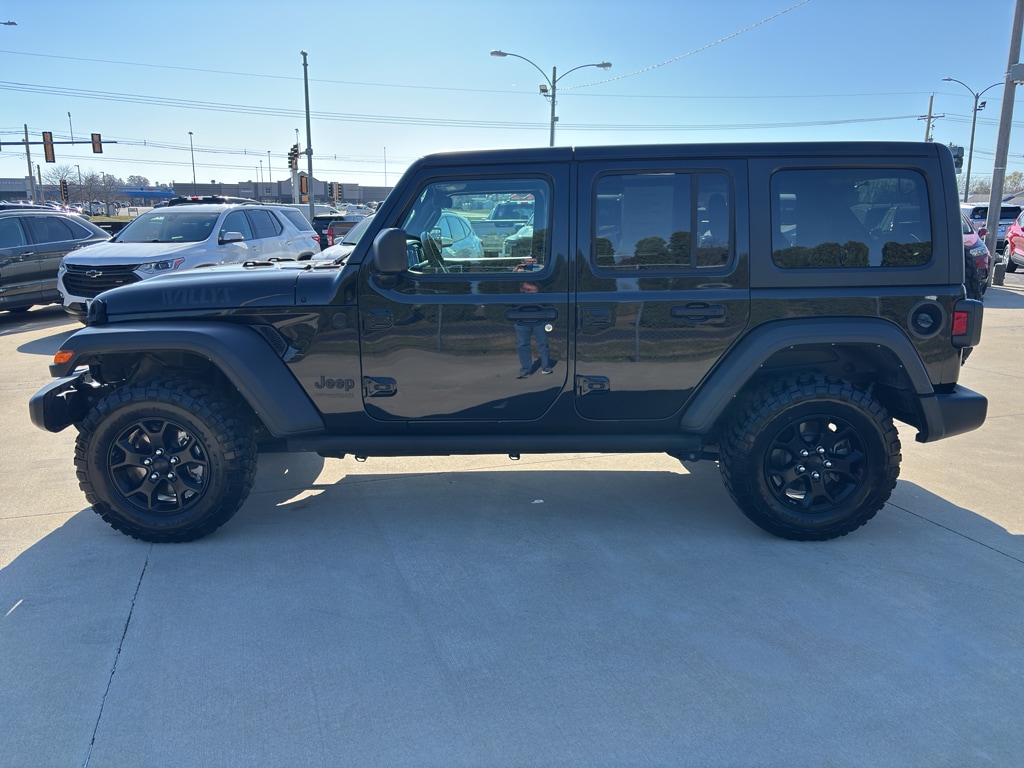 Used 2021 Jeep Wrangler Unlimited Willys Sport SUV
