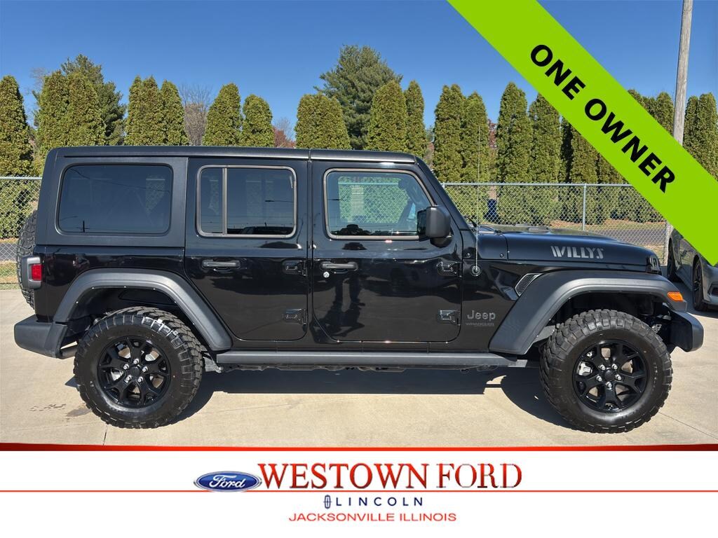 Used 2021 Jeep Wrangler Unlimited Willys Sport SUV