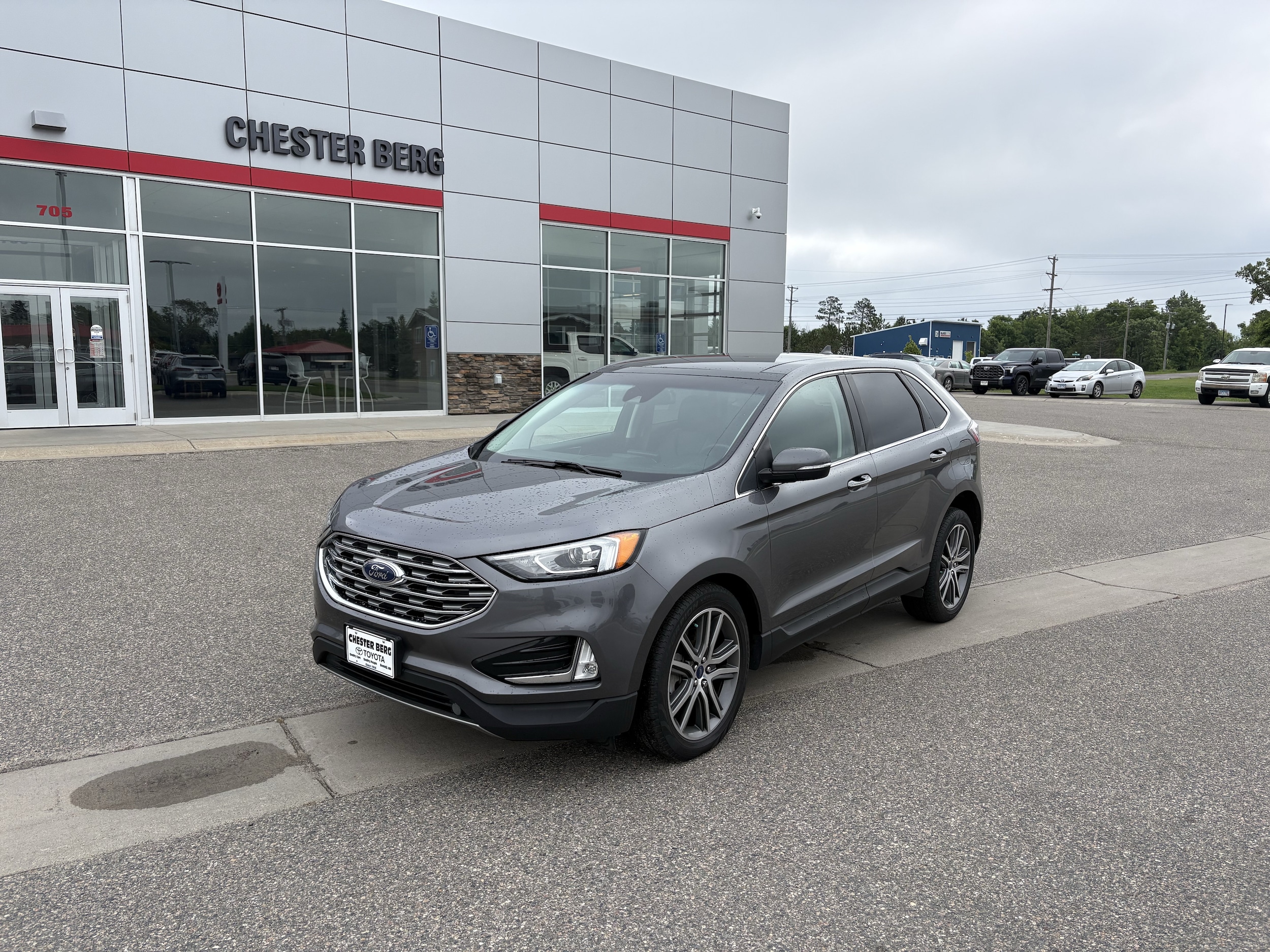 Used 2021 Ford Edge Titanium with VIN 2FMPK4K99MBA41335 for sale in Bemidji, Minnesota