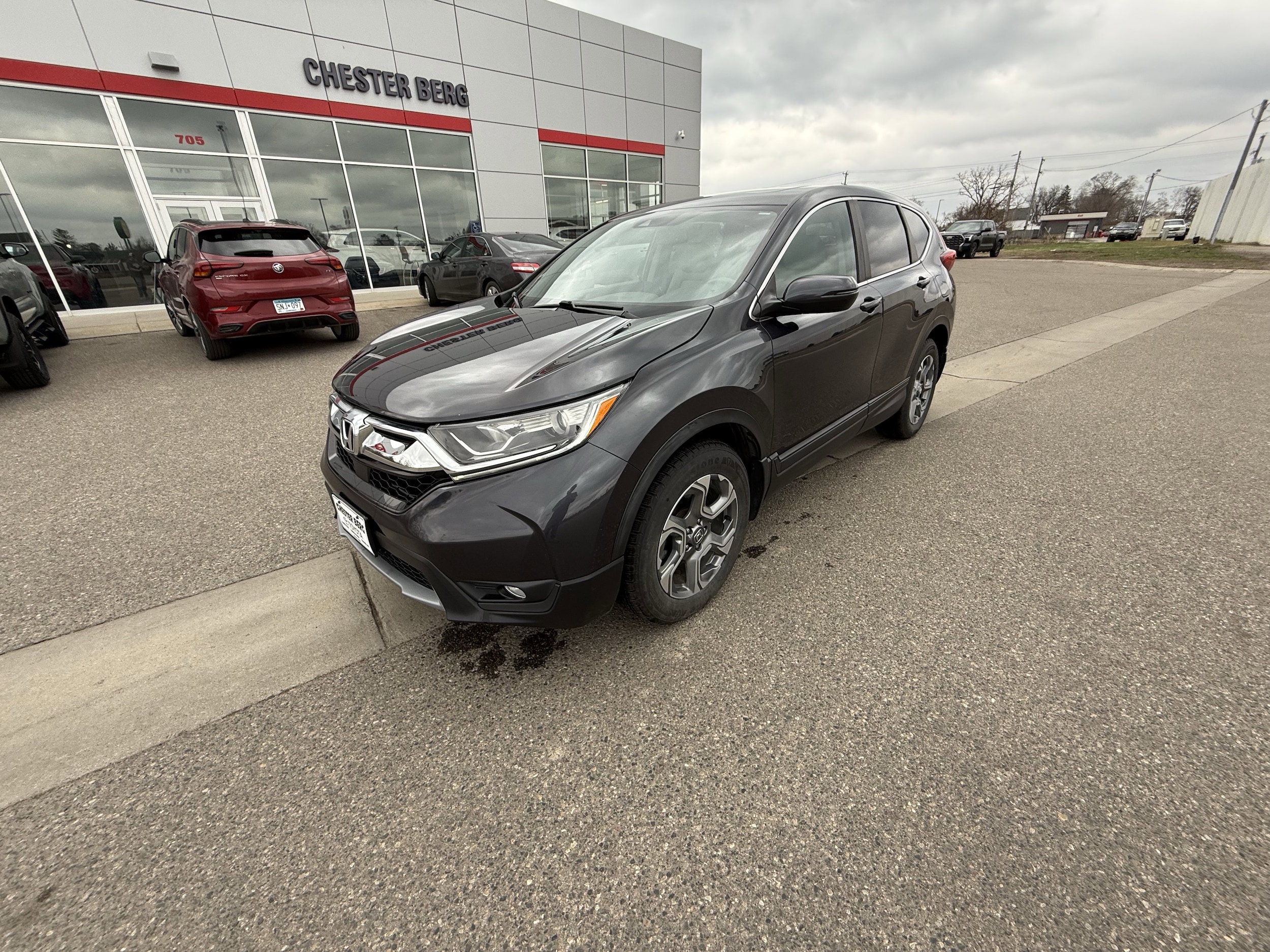 Used 2017 Honda CR-V EX-L with VIN 2HKRW2H82HH621475 for sale in Bemidji, Minnesota