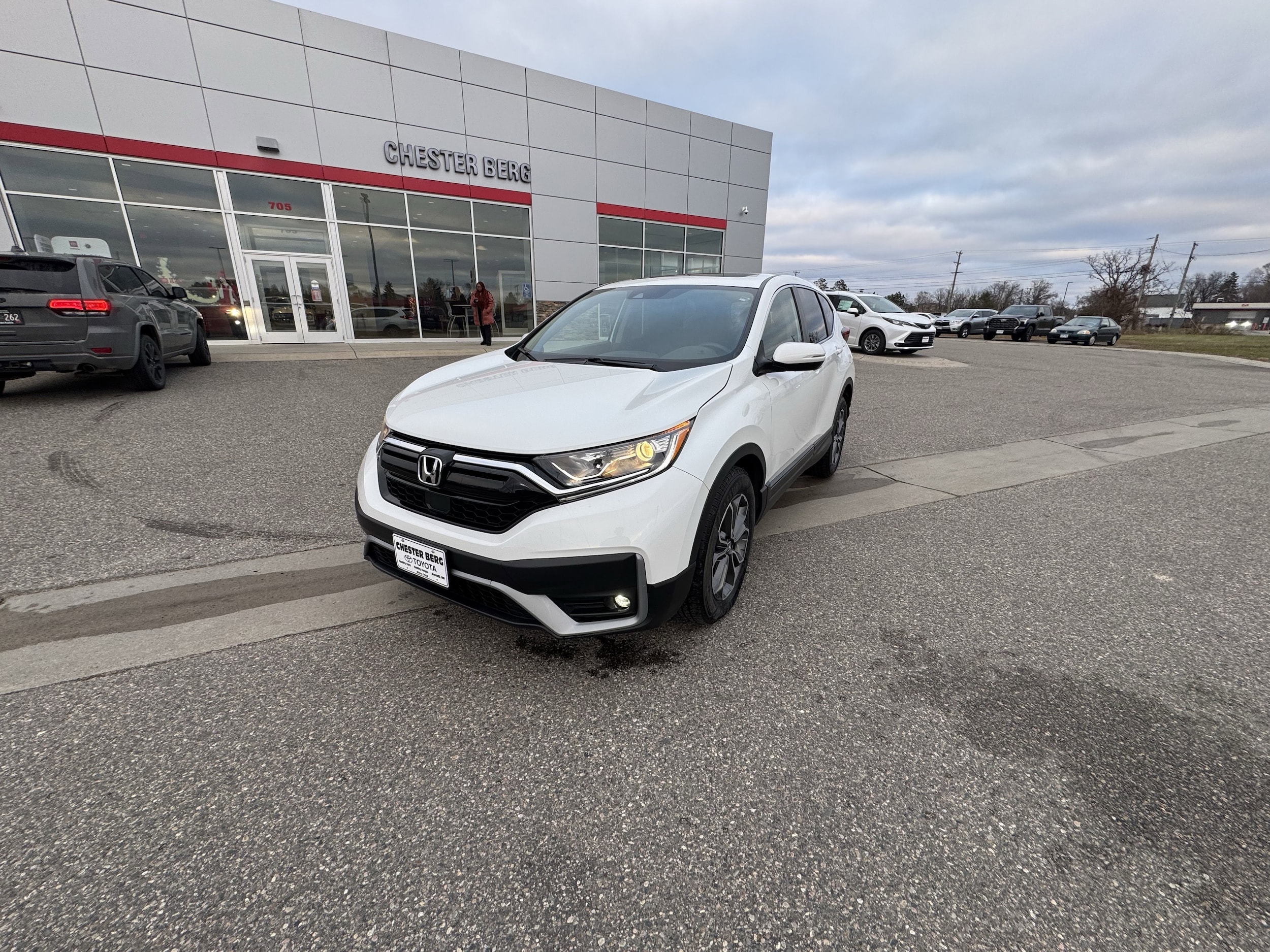 Used 2022 Honda CR-V EX with VIN 7FARW2H53NE033444 for sale in Bemidji, Minnesota