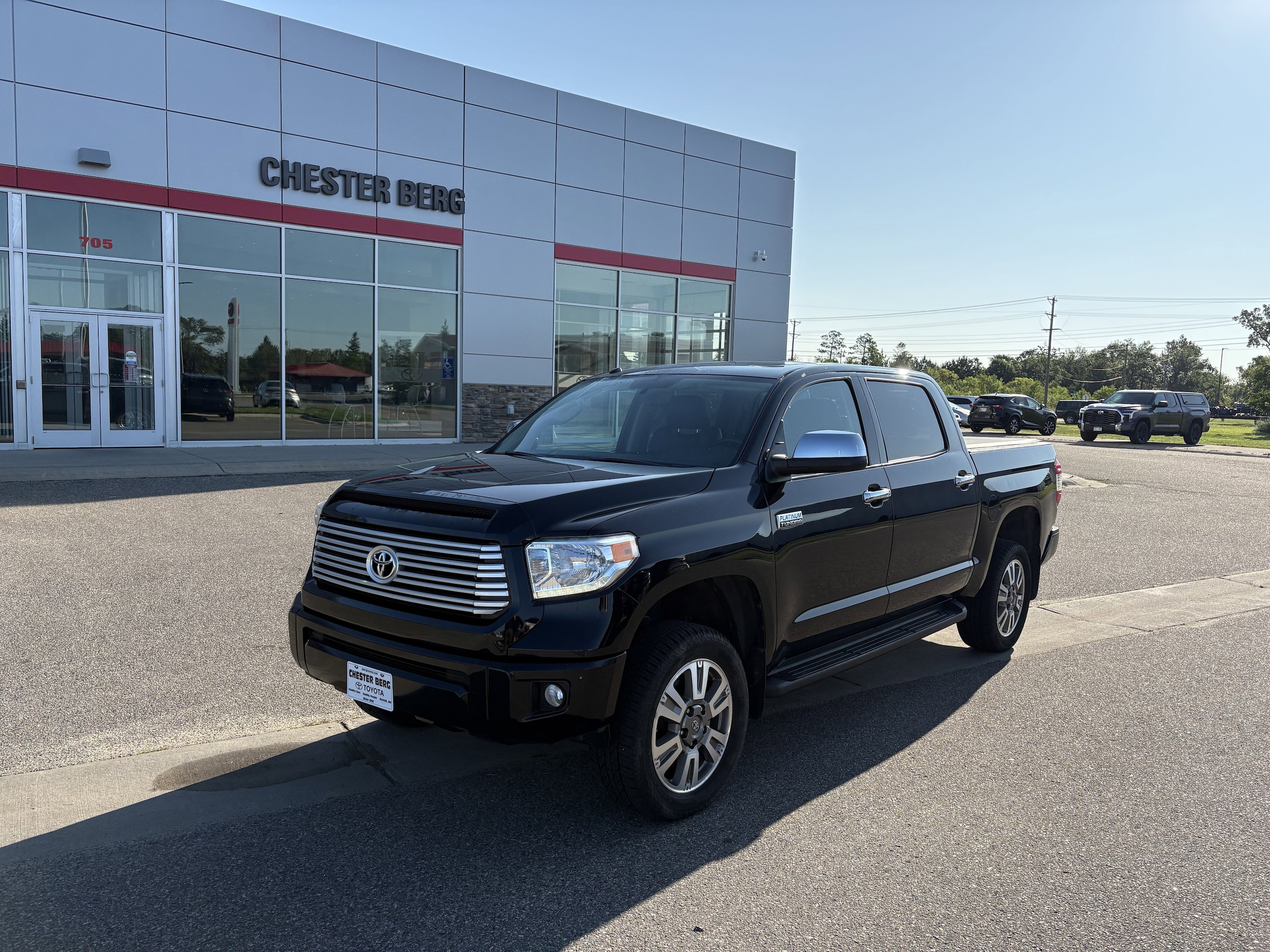 Used 2016 Toyota Tundra Platinum with VIN 5TFAW5F12GX561219 for sale in Bemidji, Minnesota